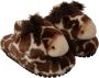 Dolce & Gabbana Brown Giraffe Slippers Flats Sandals Shoes Bruin Dames - Thumbnail 4