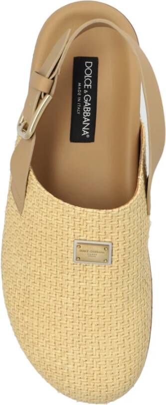 Dolce & Gabbana Sloffen met applicatie