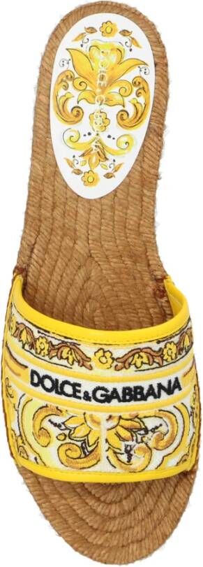 Dolce & Gabbana Sloffen met logo
