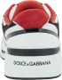 Dolce & Gabbana Witte Mesh Sneakers met Suède Inzetstukken Multicolor Heren - Thumbnail 4
