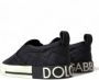 Dolce & Gabbana Gewatteerde Lage Top Sneakers Black Dames - Thumbnail 15