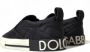 Dolce & Gabbana Gewatteerde Lage Top Sneakers Black Dames - Thumbnail 5