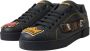 Dolce & Gabbana Zwarte leren Portofino Prince sneakers Black Heren - Thumbnail 4