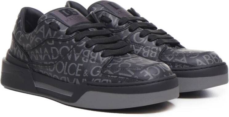 Dolce & Gabbana Stijlvolle Herensneakers Black Heren