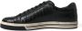 Dolce & Gabbana Zwarte Krokodillenleren Heren Casual Sneakers Black Heren - Thumbnail 5