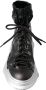 Dolce & Gabbana Luxe Zwarte High Top Sneaker Bootie Black Dames - Thumbnail 4