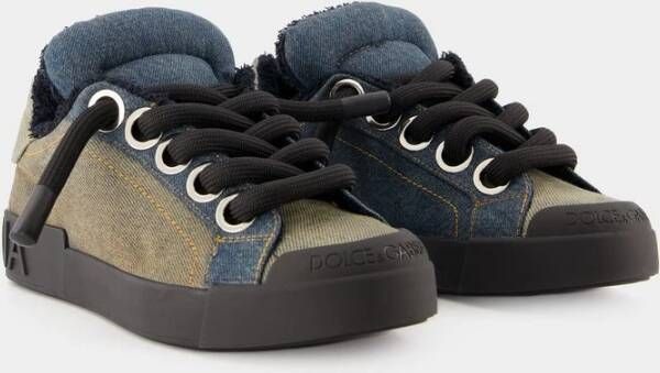 Dolce & Gabbana Sneakers Blauw Heren