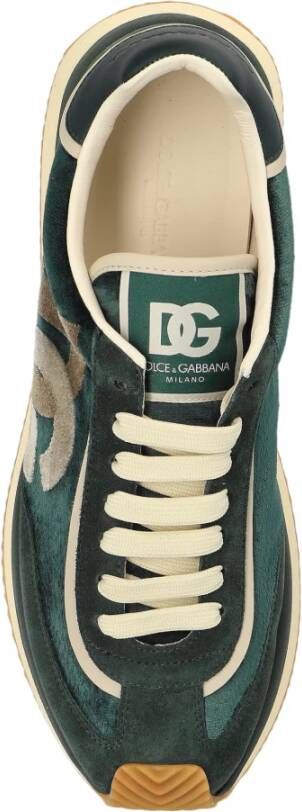 Dolce & Gabbana Sneakers DG Cushion Green Heren