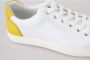 Dolce & Gabbana Witte Gele Leren Lage Sneakers Yellow Heren - Thumbnail 4