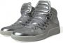 Dolce & Gabbana Leren Hoge Sneakers - Thumbnail 4