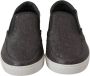 Dolce & Gabbana Grijze Leren Platte Caiman Loafers Gray Heren - Thumbnail 2