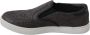 Dolce & Gabbana Grijze Leren Platte Caiman Loafers Gray Heren - Thumbnail 5