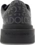 Dolce & Gabbana Nieuwe Roma Sneakers met Logo Print Gray Heren - Thumbnail 13