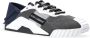Dolce & Gabbana NS1 Grijze en Off White Sneakers Gray Heren - Thumbnail 4
