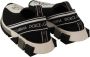 Dolce & Gabbana Black White Sorrento Sport Stretch Sneakers Zwart Heren - Thumbnail 6