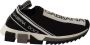 Dolce & Gabbana Black White Sorrento Sport Stretch Sneakers Zwart Heren - Thumbnail 8