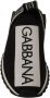 Dolce & Gabbana Black White Sorrento Sport Stretch Sneakers Zwart Heren - Thumbnail 9