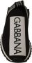 Dolce & Gabbana Black White Sorrento Sport Stretch Sneakers Zwart - Thumbnail 39