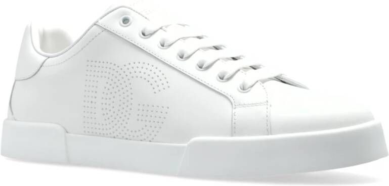 Dolce & Gabbana Sneakers met logo White Heren