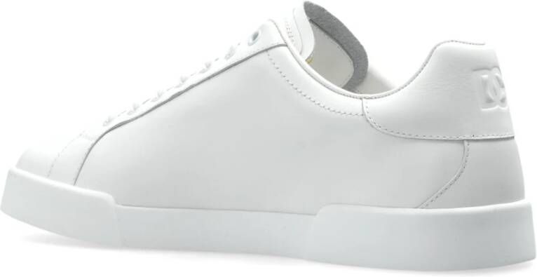 Dolce & Gabbana Sneakers met logo White Heren