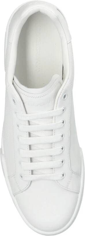 Dolce & Gabbana Sneakers met logo White Heren