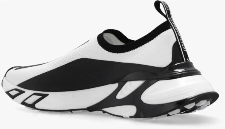 Dolce & Gabbana Sneakers met logo Wit Heren