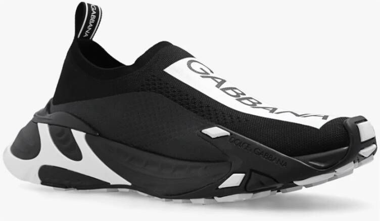 Dolce & Gabbana Sneakers met logo Zwart Dames