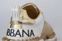 Dolce & Gabbana Super Queen Leren Schoenen in Wit en Goud White Dames - Thumbnail 12