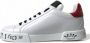 Dolce & Gabbana Stijlvolle Witte Portofino Leren Sneakers White Dames - Thumbnail 5