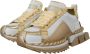 Dolce & Gabbana Super Queen Leren Schoenen in Wit en Goud White Dames - Thumbnail 8