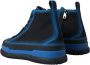 Dolce & Gabbana Canvas High Top Sneakers Zwart Blauw Black Heren - Thumbnail 4