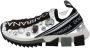 Dolce & Gabbana Kristalversierde Monochrome Sneakers Multicolor Dames - Thumbnail 3