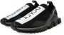 Dolce & Gabbana Black White Sorrento Sport Stretch Sneakers Zwart - Thumbnail 22