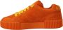 Dolce & Gabbana P.j. Tucker Oranje Leren Sneakers Orange Dames - Thumbnail 5