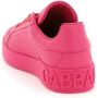 Dolce & Gabbana Fuchsia Portofino Sneakers met Rubber Logo Pink Dames - Thumbnail 2