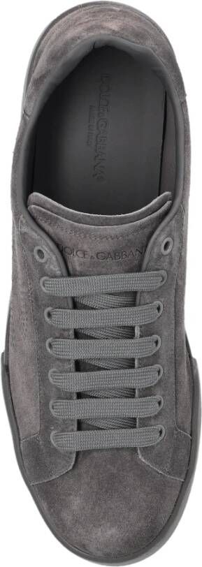 Dolce & Gabbana Sneakers Portofino Gray Heren