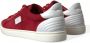 Dolce & Gabbana Rode Leren Lage Sneakers Red - Thumbnail 4