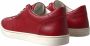 Dolce & Gabbana Rode Leren Lage Top Sneakers Red Heren - Thumbnail 12