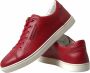 Dolce & Gabbana Rode Leren Lage Top Sneakers Red Heren - Thumbnail 16