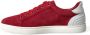 Dolce & Gabbana Rode Suède Leren Lage Sneakers Red Heren - Thumbnail 10