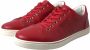 Dolce & Gabbana Rode Leren Lage Top Sneakers Red Heren - Thumbnail 6