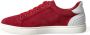 Dolce & Gabbana Rode Suède Leren Lage Sneakers Red Heren - Thumbnail 6