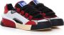Dolce & Gabbana Rode witte en zwarte leren sneakers Multicolor Heren - Thumbnail 3