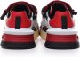 Dolce & Gabbana Rode witte en zwarte leren sneakers Multicolor Heren - Thumbnail 4