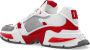 Dolce & Gabbana Heren Airmaster Sneakers in Wit en Rood Multicolor Heren - Thumbnail 6