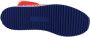 Dolce & Gabbana Blauw Rood Sorrento Logo Sneakers Sokken Schoenen Multicolor Heren - Thumbnail 2