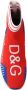 Dolce & Gabbana Blauw Rood Sorrento Logo Sneakers Sokken Schoenen Multicolor Heren - Thumbnail 3