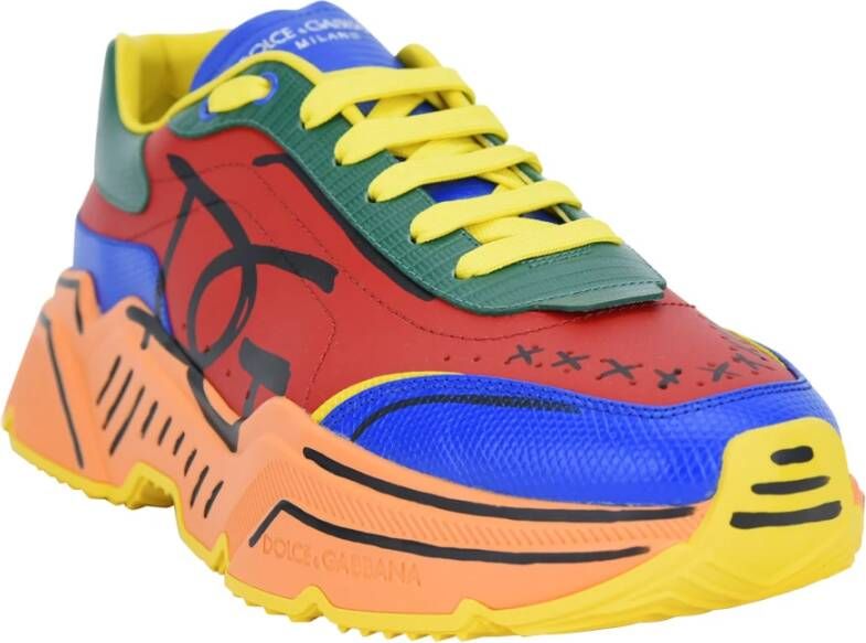 Dolce & Gabbana Sneakers Rood Heren