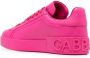 Dolce & Gabbana Fuchsia Portofino Sneakers met Rubber Logo Pink Dames - Thumbnail 13