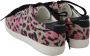 Dolce & Gabbana Roze Luipaardprint Leren Sneakers Pink - Thumbnail 6